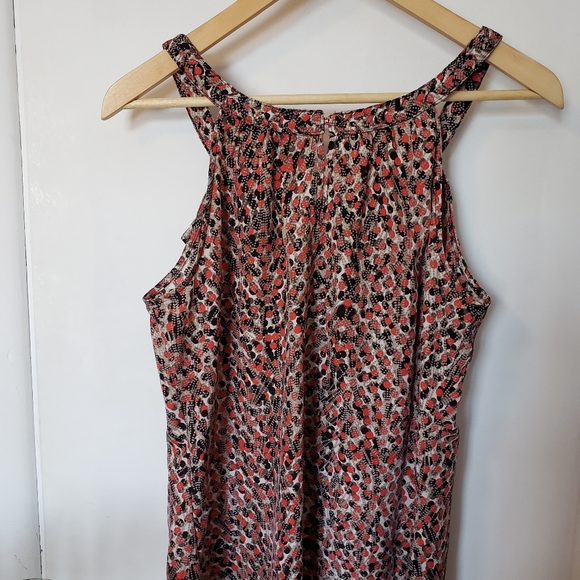 Banana Republic/Patterened Sleeveless Blouse - Picture 2 of 6